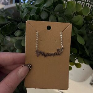 NWOT| Mama Necklace